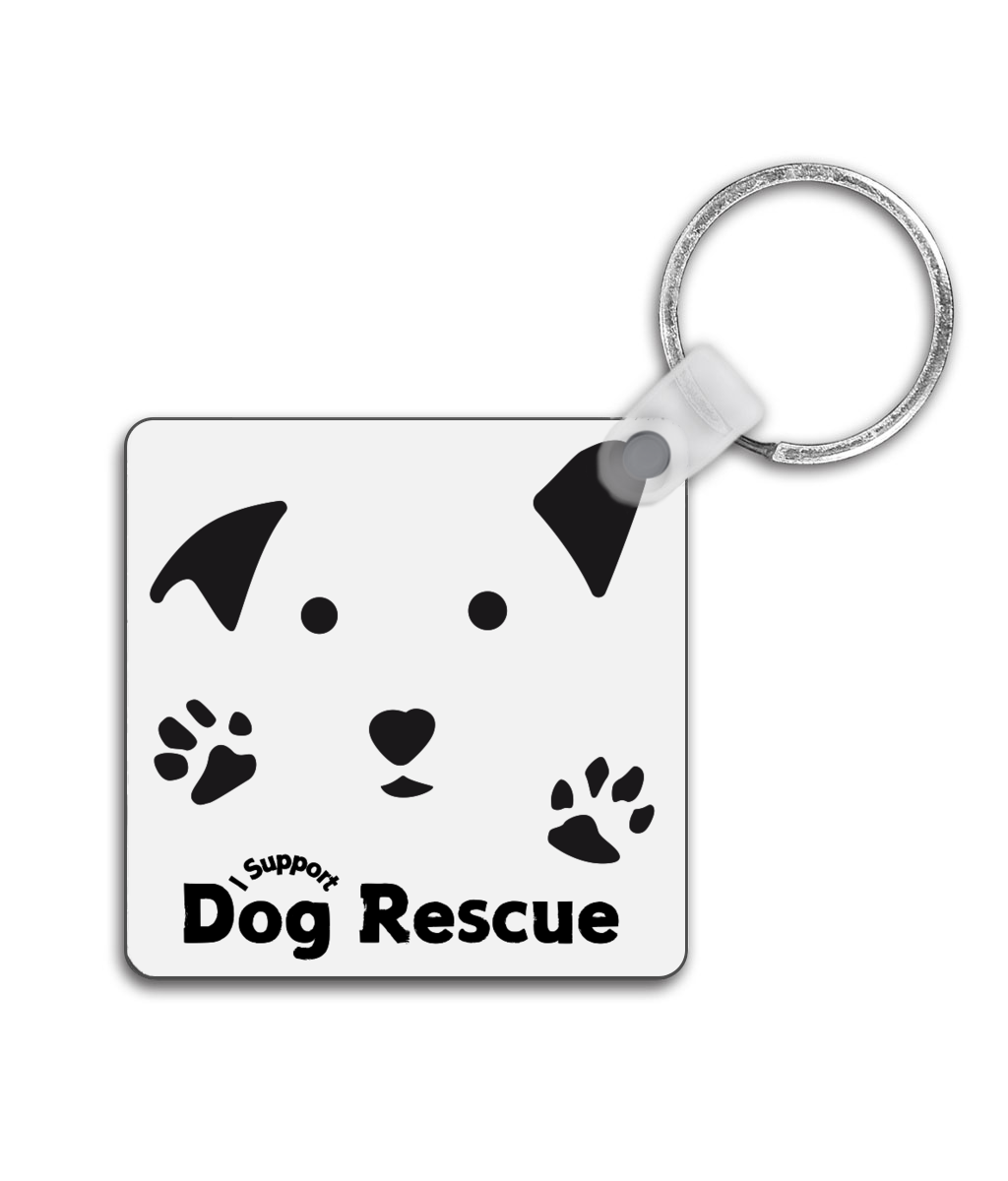 Square Keyring Minimalist