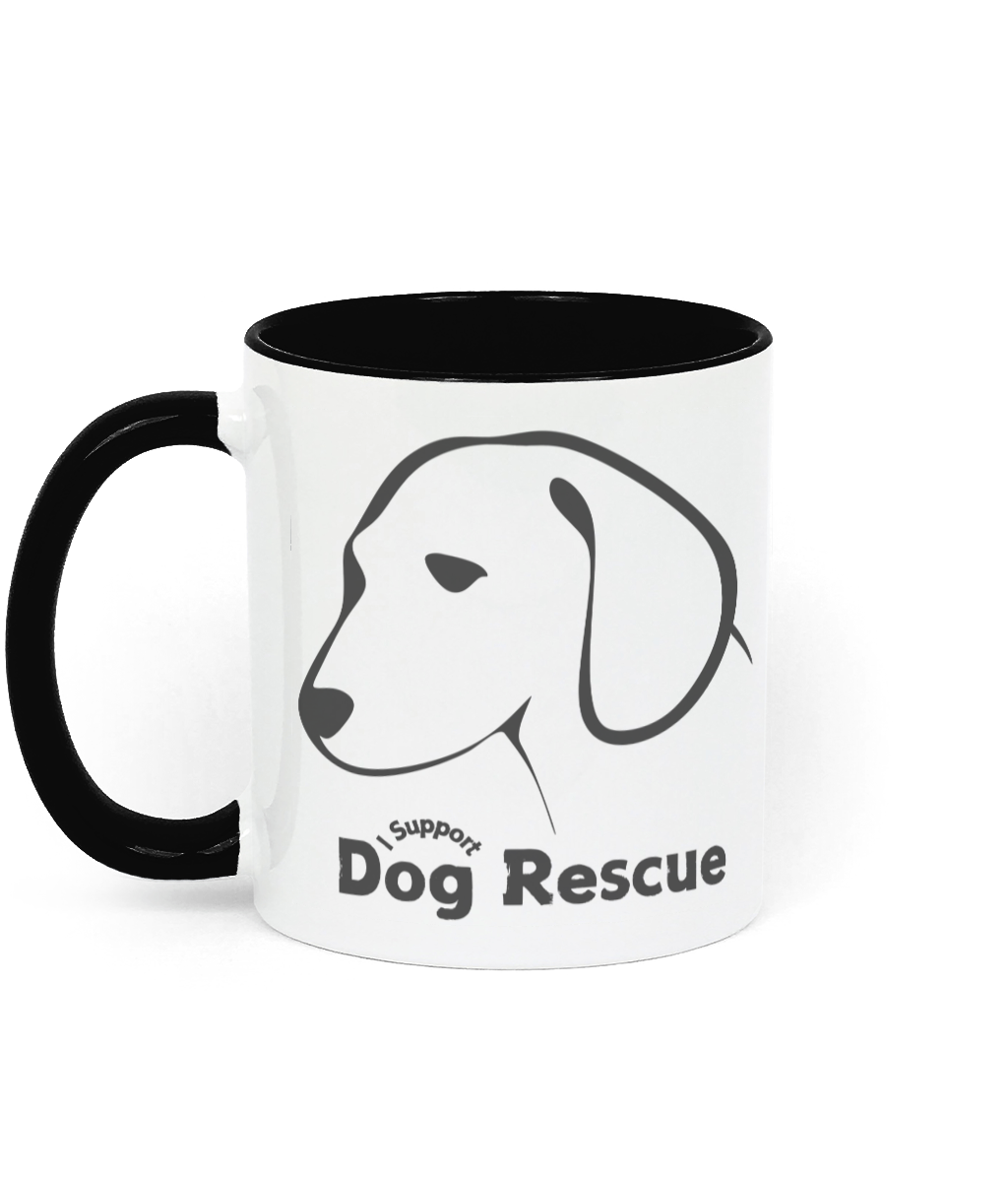 Two Toned Ceramic Mug Silhouette B