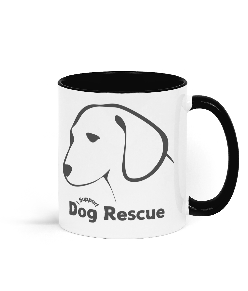 Two Toned Ceramic Mug Silhouette B