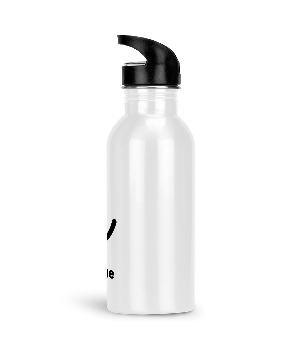 Gym Fitness Water Bottle 600ml Happy Dog