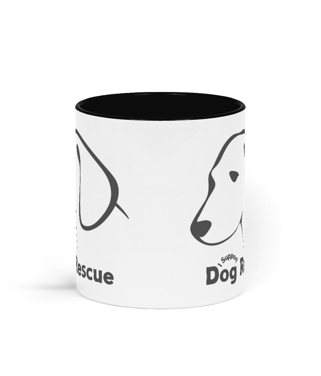 Two Toned Ceramic Mug Silhouette B