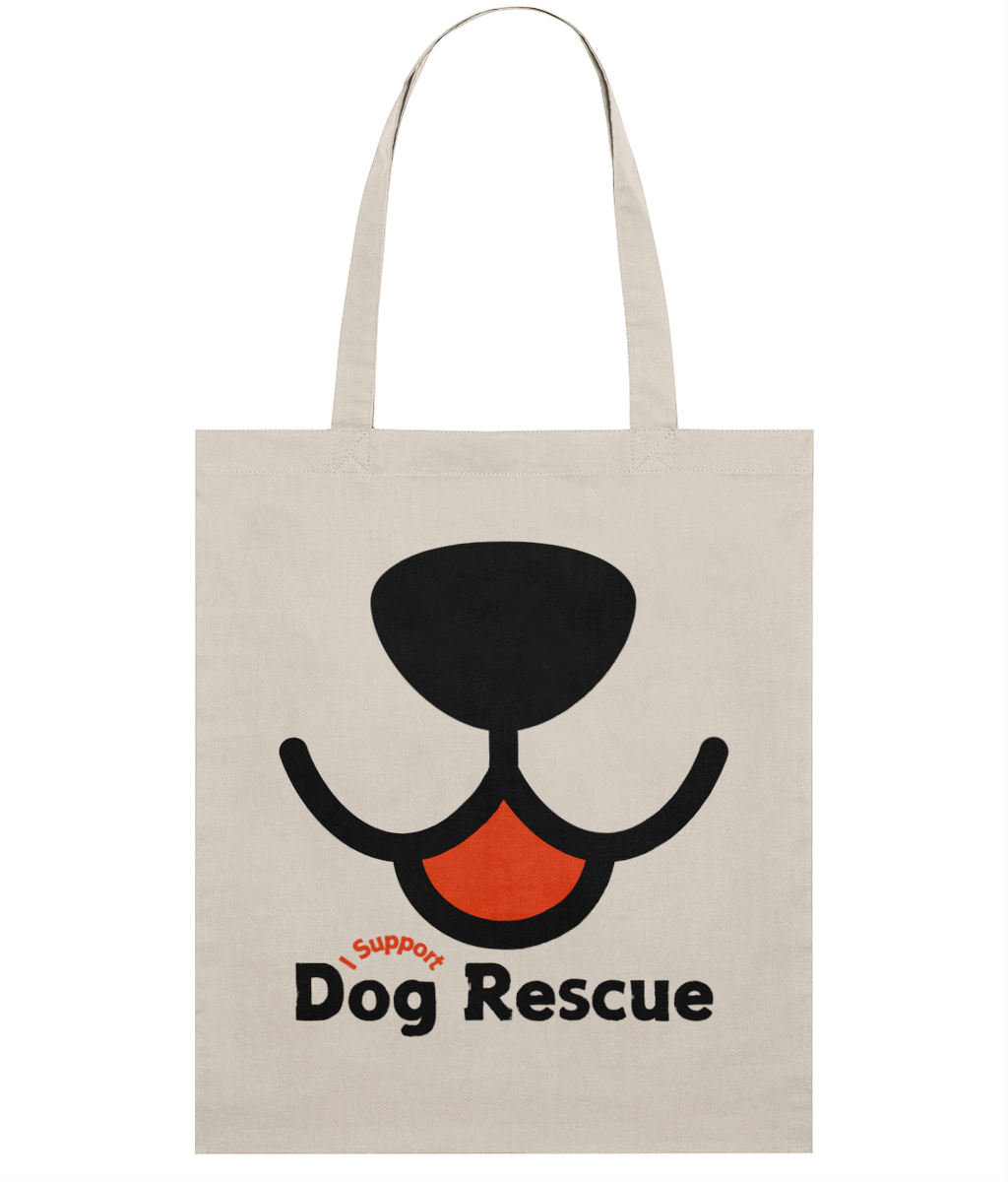 Light Tote Bag Happy Dog